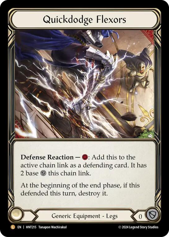 Quickdodge Flexors [HNT215] (The Hunted)  Rainbow Foil | Good Games Adelaide SA