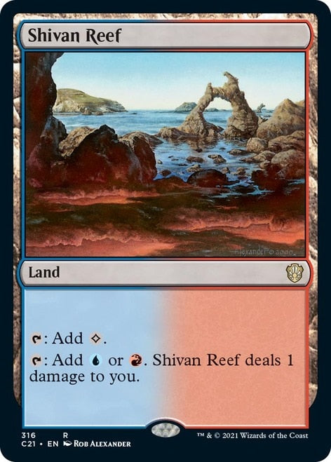 Shivan Reef [Commander 2021] | Good Games Adelaide SA