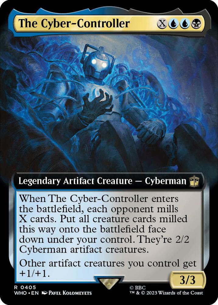 The Cyber-Controller 405 (Universes Beyond: Doctor Who)  - Foil | Good Games Adelaide SA