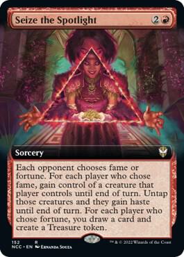 Seize the Spotlight Extended Art 152 (Commander: Streets of New Capenna)  | Good Games Adelaide SA
