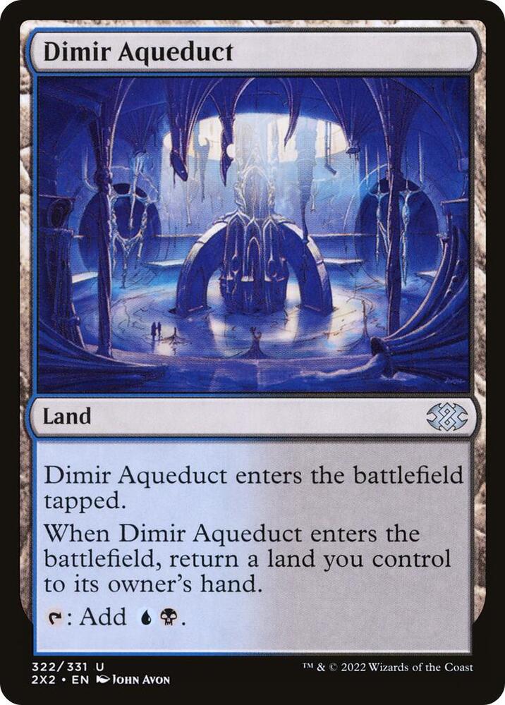 Dimir Aqueduct 322 (Double Masters 2022)  - Foil | Good Games Adelaide SA