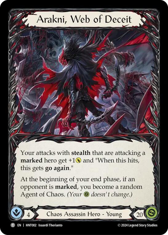 Arakni, Web of Deceit // Fang [HNT002//HNT099] (The Hunted) | Good Games Adelaide SA
