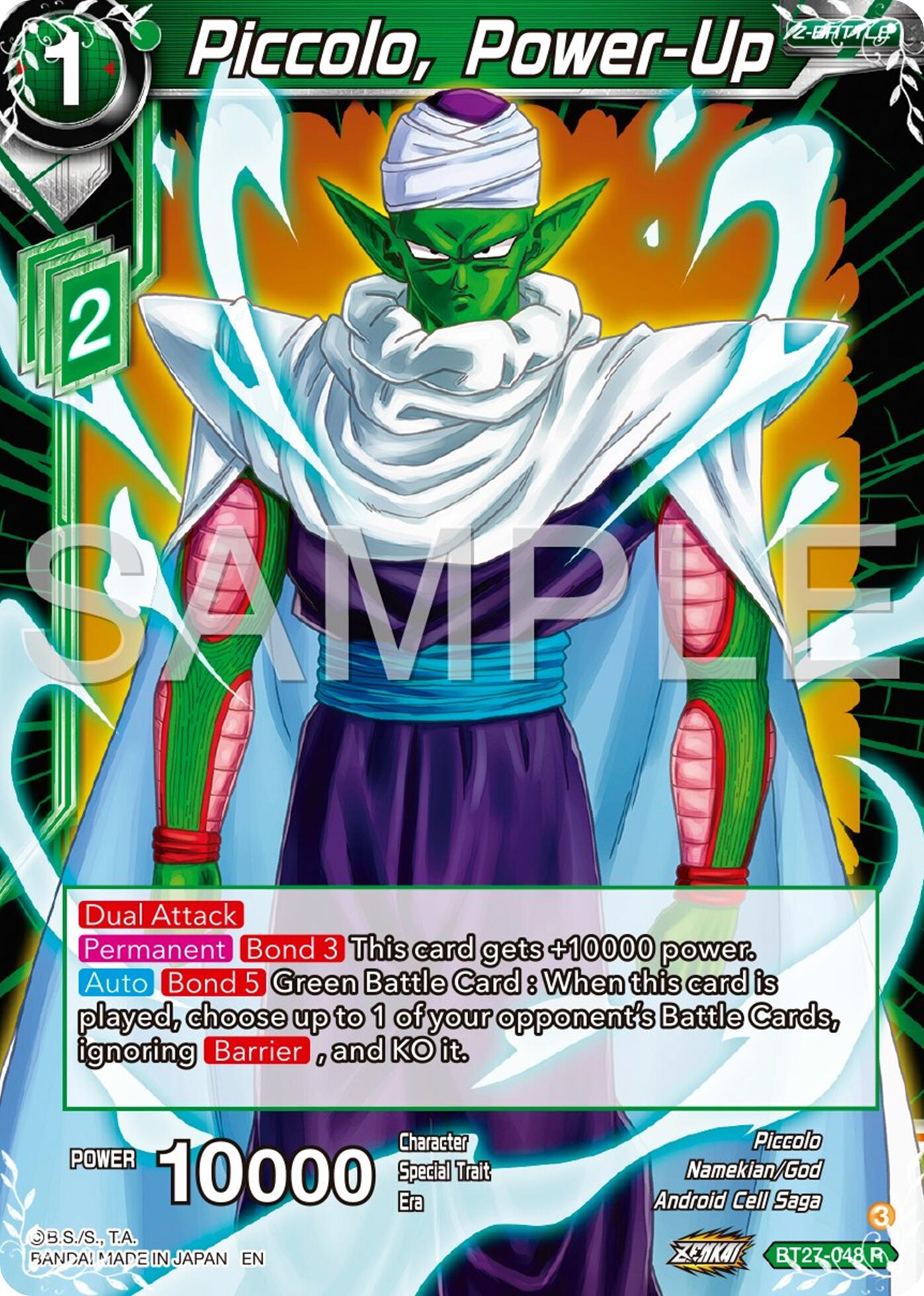 Piccolo, Power-Up (BT27-048) [History of Z] | Good Games Adelaide SA