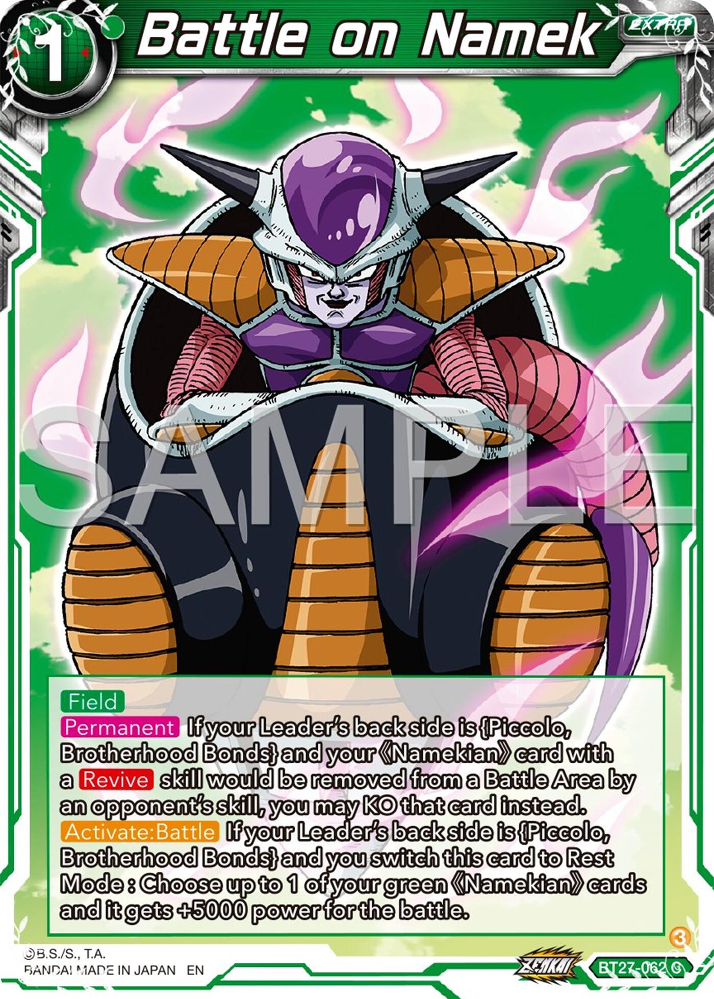 Battle on Namek (BT27-062) [History of Z] | Good Games Adelaide SA