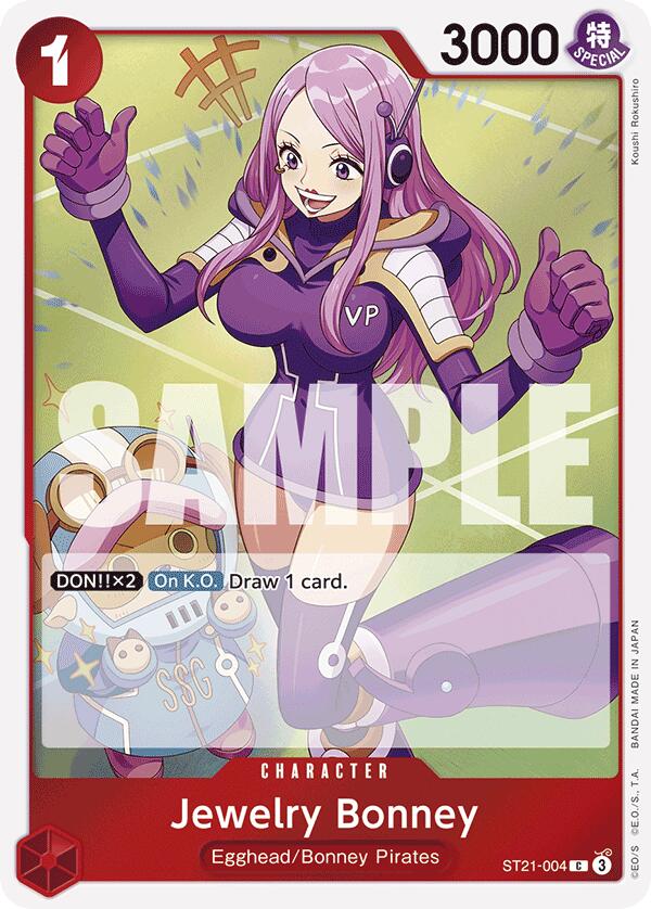 Jewelry Bonney [Starter Deck EX: Gear 5] | Good Games Adelaide SA