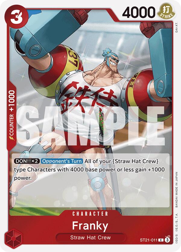 Franky [Starter Deck EX: Gear 5] | Good Games Adelaide SA
