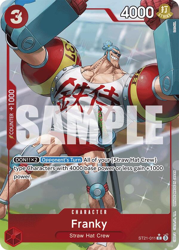 Franky (Parallel) [Starter Deck EX: Gear 5] | Good Games Adelaide SA