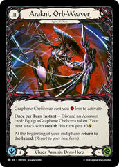 Arakni, Orb-Weaver // Arakni, Redback [HNT005//HNT006] (The Hunted) | Good Games Adelaide SA