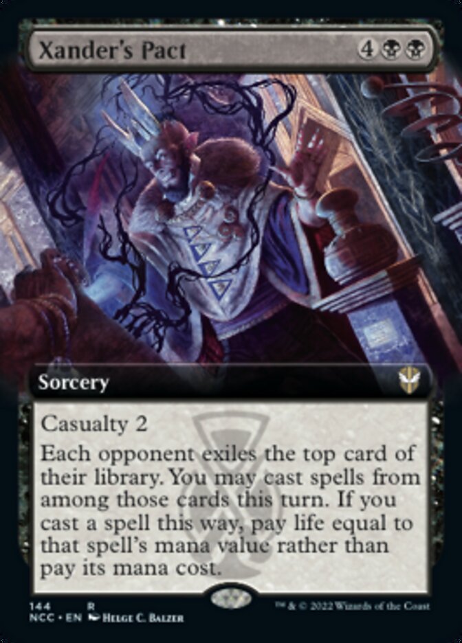 Xander's Pact (Extended Art) [Streets of New Capenna Commander] | Good Games Adelaide SA