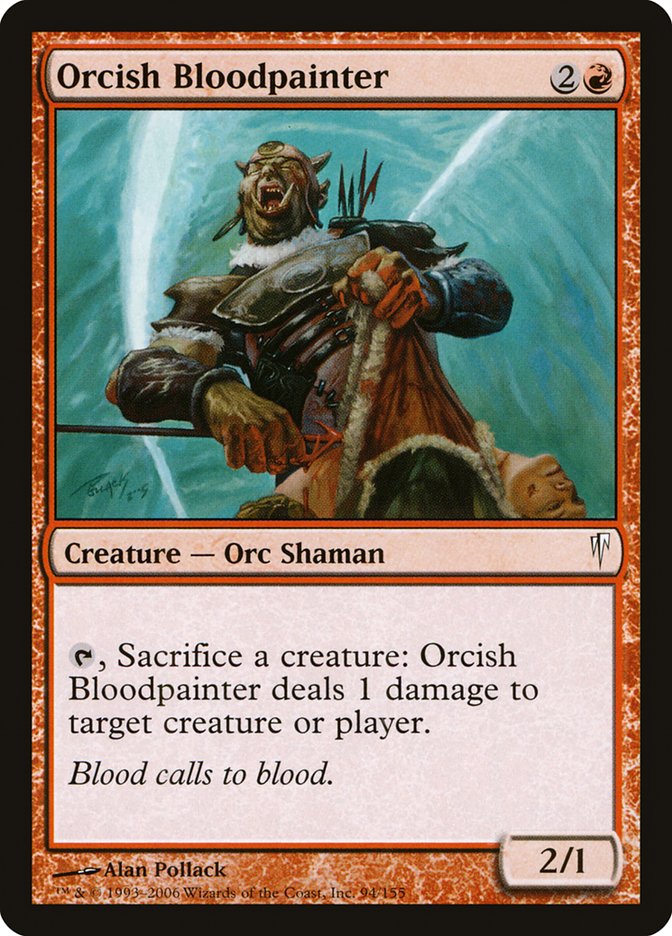 Orcish Bloodpainter 94 (Coldsnap)  - Foil | Good Games Adelaide SA