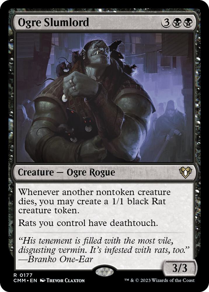 Ogre Slumlord 177 (Commander Masters)  - Foil | Good Games Adelaide SA