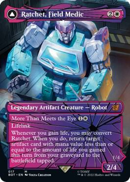 Ratchet Field Medic Shattered Glass 17 (Universes Beyond: Transformers)  | Good Games Adelaide SA