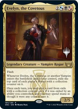 Evelyn the Covetous 184 (Promo Pack: Streets of New Capenna)  - Foil | Good Games Adelaide SA