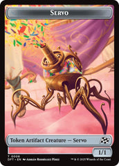 Servo // Thopter (0009) Double-Sided Token [Aetherdrift Tokens] | Good Games Adelaide SA