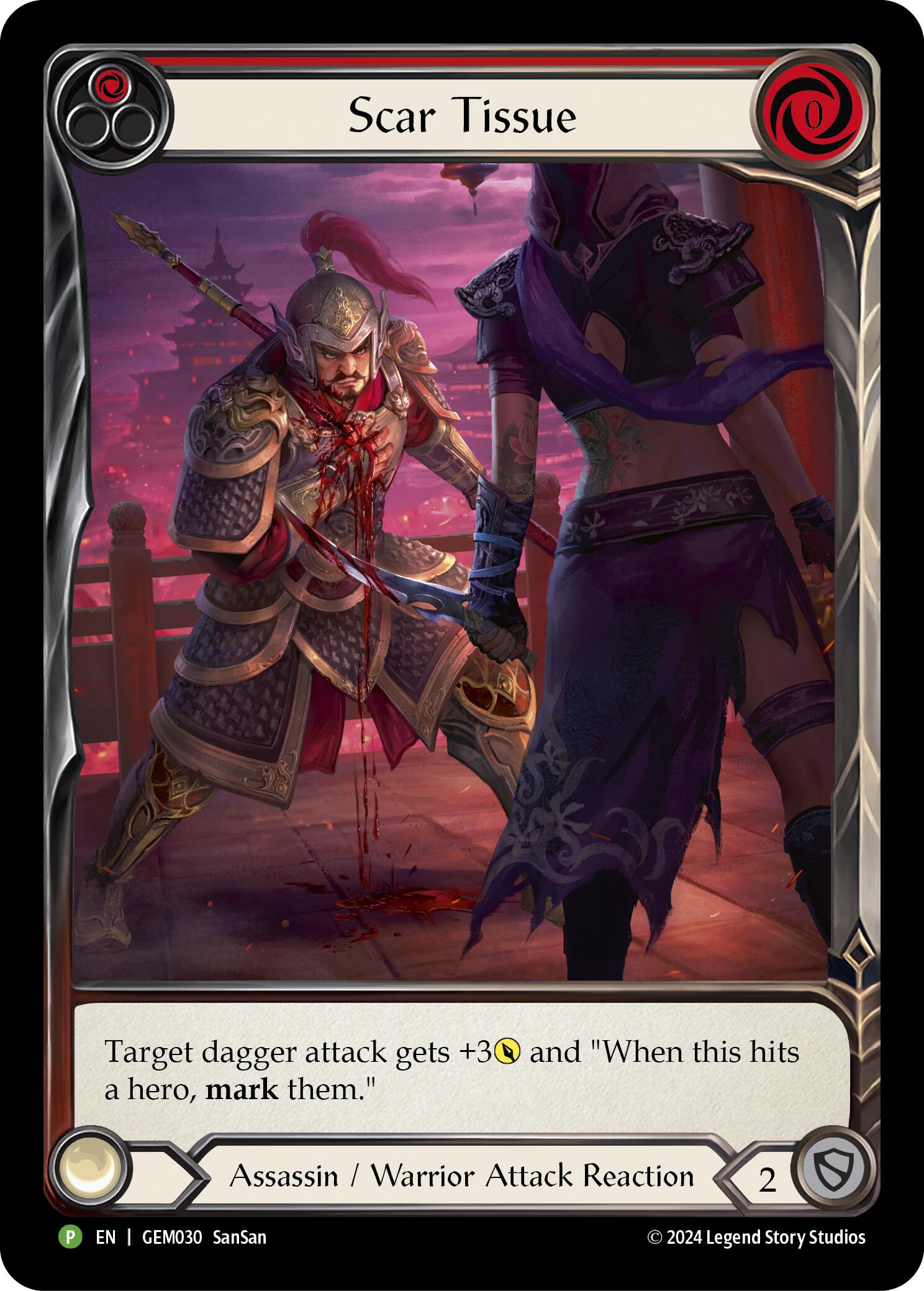 Scar Tissue (Red) [GEM030] (GEM Pack 1)  Rainbow Foil | Good Games Adelaide SA