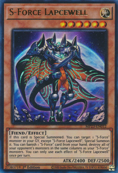 S-Force Lapcewell [MP23-EN012] Ultra Rare | Good Games Adelaide SA