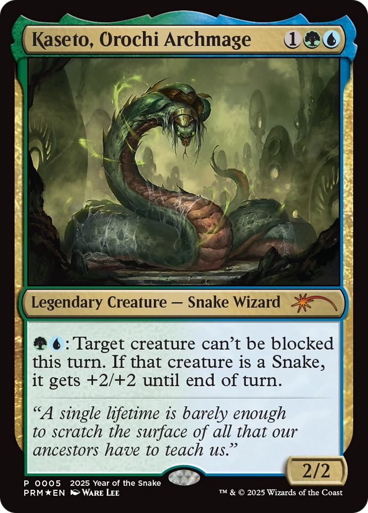 Kaseto, Orochi Archmage (Year of the Snake 2025) [Standard Showdown Promos] | Good Games Adelaide SA