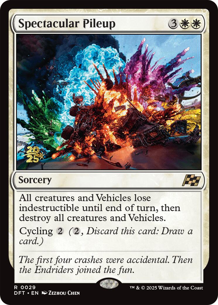 Spectacular Pileup [Aetherdrift Prerelease Promos] | Good Games Adelaide SA