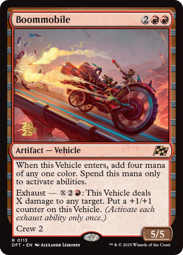 Boommobile [Aetherdrift Prerelease Promos] | Good Games Adelaide SA