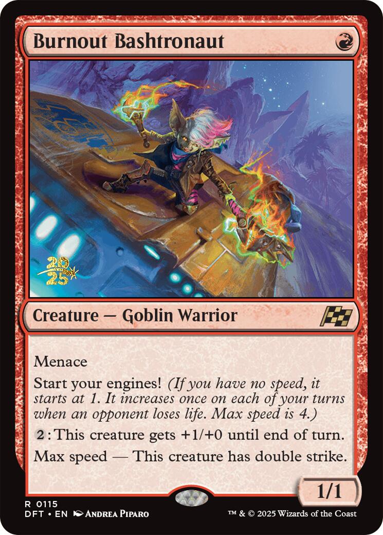 Burnout Bashtronaut [Aetherdrift Prerelease Promos] | Good Games Adelaide SA