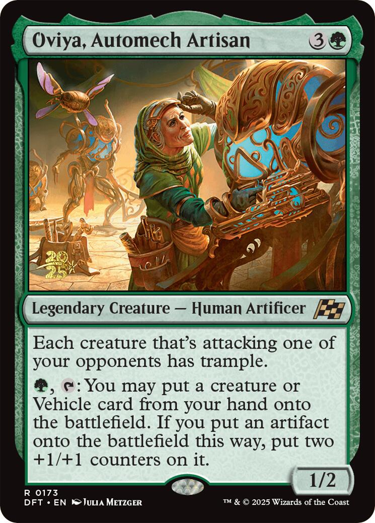 Oviya, Automech Artisan [Aetherdrift Prerelease Promos] | Good Games Adelaide SA