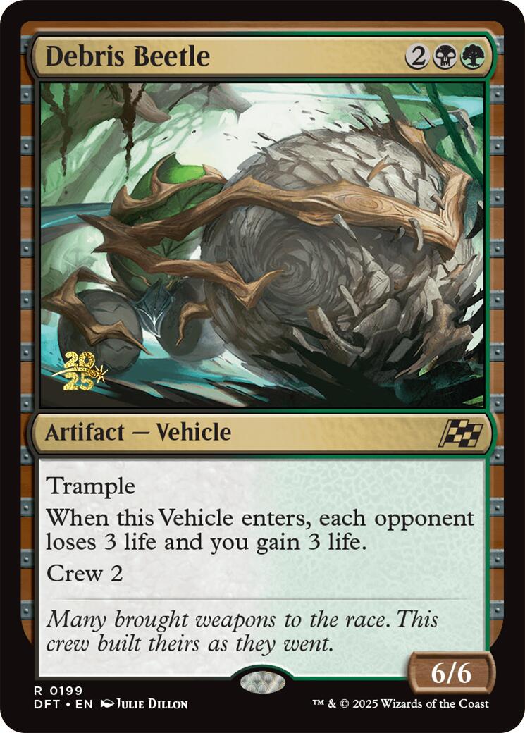 Debris Beetle [Aetherdrift Prerelease Promos] | Good Games Adelaide SA