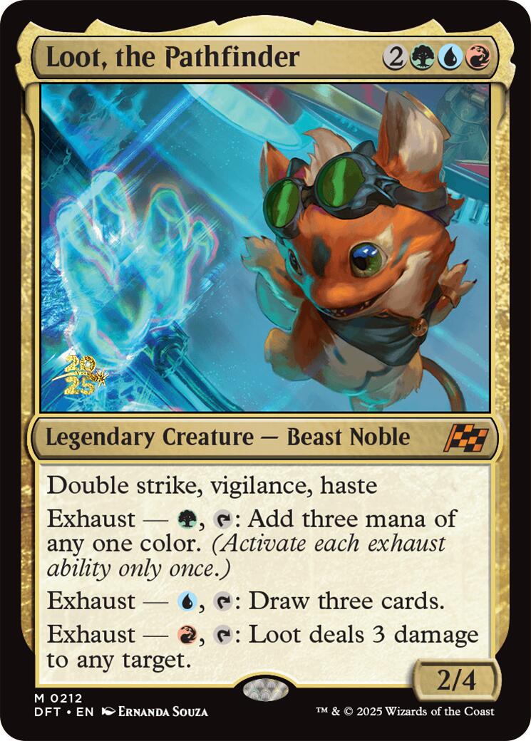 Loot, the Pathfinder [Aetherdrift Prerelease Promos] | Good Games Adelaide SA
