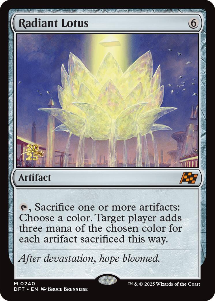 Radiant Lotus [Aetherdrift Prerelease Promos] | Good Games Adelaide SA