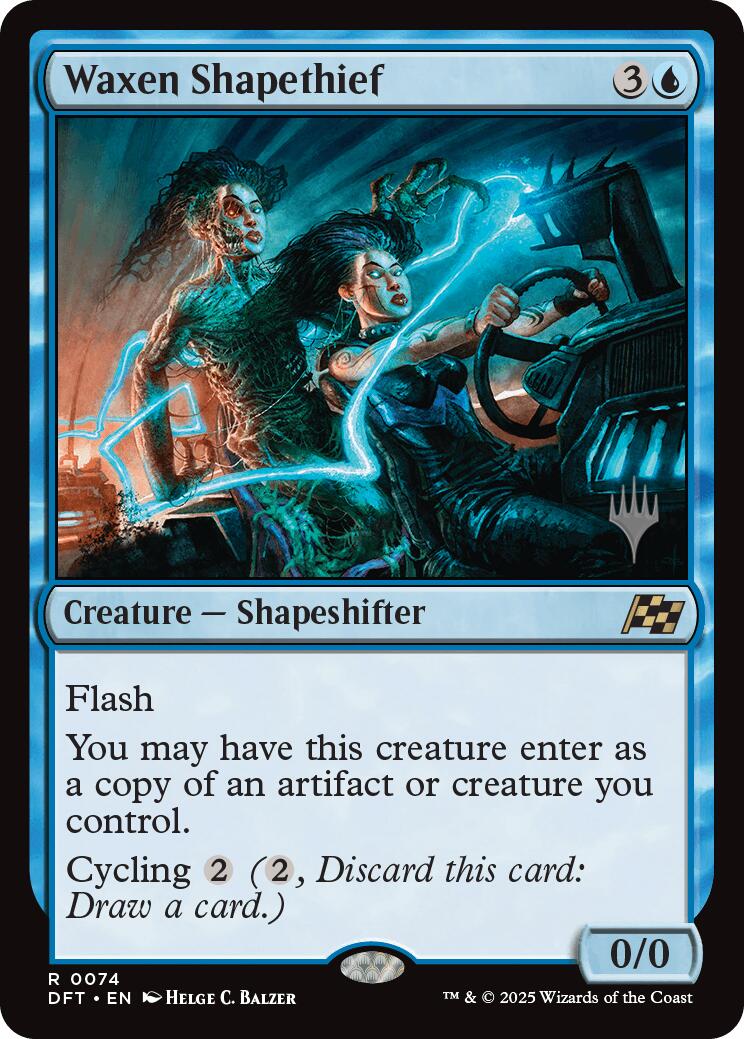 Waxen Shapethief [Aetherdrift Promos] | Good Games Adelaide SA