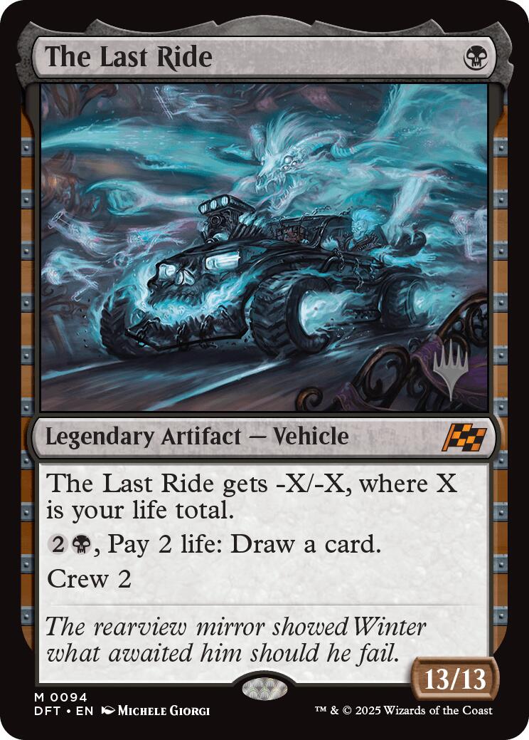 The Last Ride [Aetherdrift Promos] | Good Games Adelaide SA