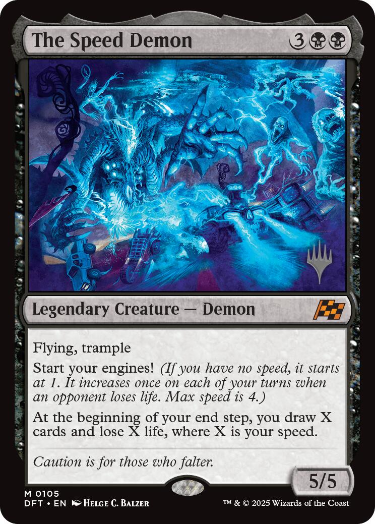 The Speed Demon [Aetherdrift Promos] | Good Games Adelaide SA