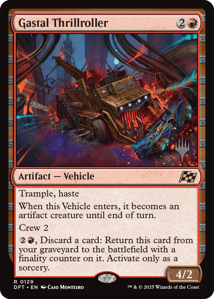 Gastal Thrillroller [Aetherdrift Promos] | Good Games Adelaide SA