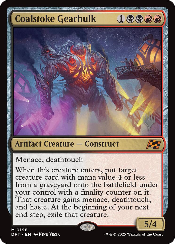Coalstoke Gearhulk [Aetherdrift Promos] | Good Games Adelaide SA