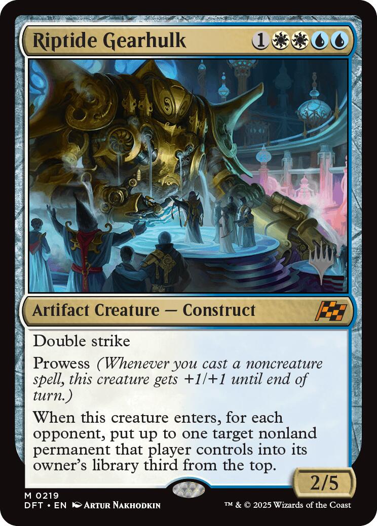 Riptide Gearhulk [Aetherdrift Promos] | Good Games Adelaide SA