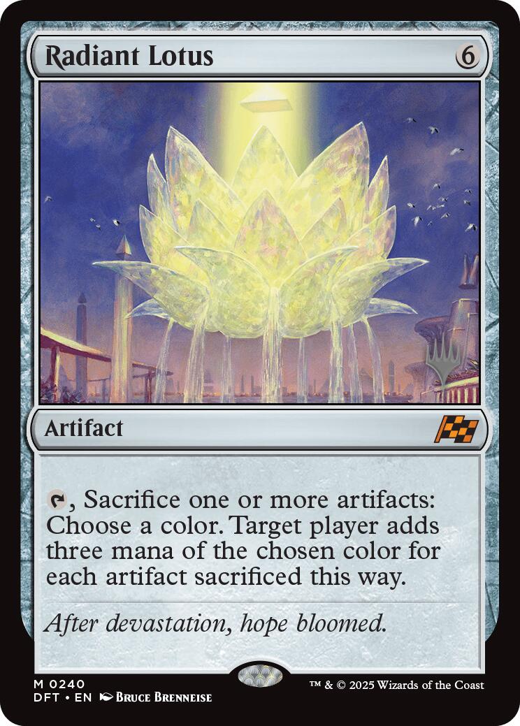 Radiant Lotus [Aetherdrift Promos] | Good Games Adelaide SA