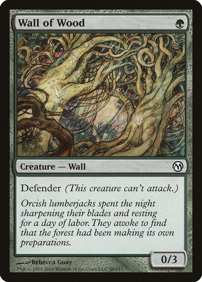 Wall of Wood 89 (Duels of the Planeswalkers)  | Good Games Adelaide SA