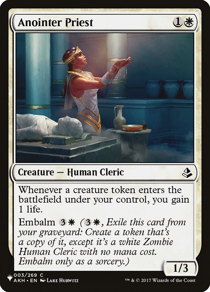 Anointer Priest [The List] | Good Games Adelaide SA