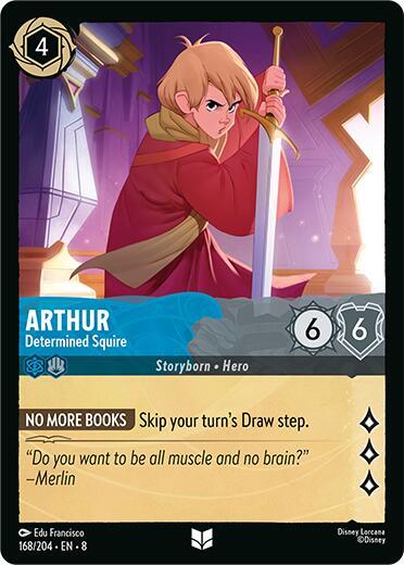 Arthur Determined Squire 168/204 (Reign of Jafar)  | Good Games Adelaide SA