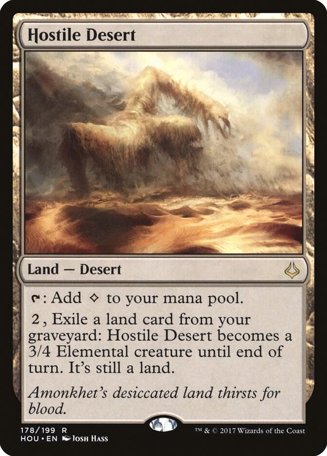 Hostile Desert 178 (Hour of Devastation)  - Foil | Good Games Adelaide SA