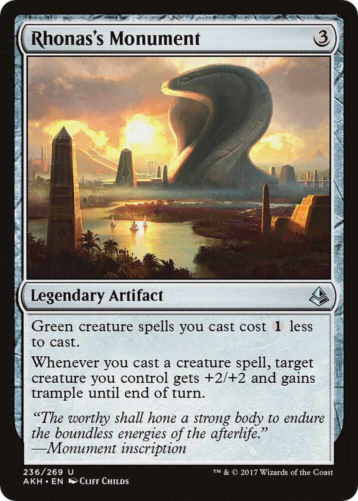 Rhonas's Monument 236 (Amonkhet)  - Foil | Good Games Adelaide SA