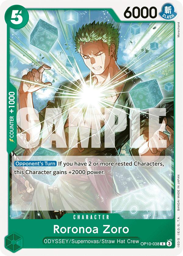 Roronoa Zoro (038) [Royal Blood] | Good Games Adelaide SA