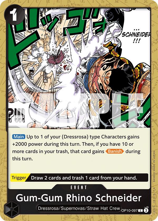 Gum-Gum Rhino Schneider [Royal Blood] | Good Games Adelaide SA