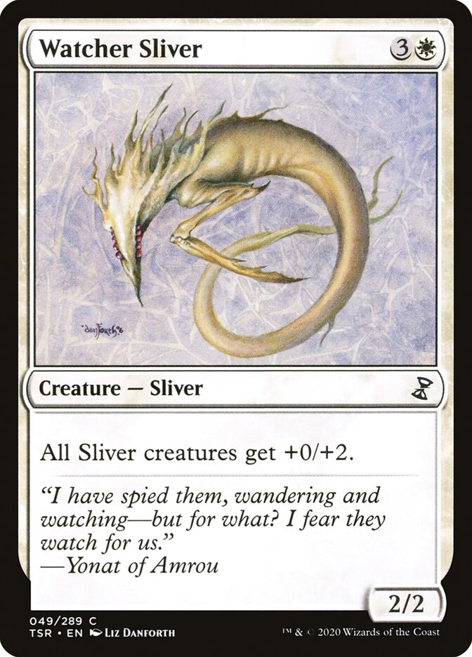 Watcher Sliver 49 (Time Spiral: Remastered)  - Foil | Good Games Adelaide SA