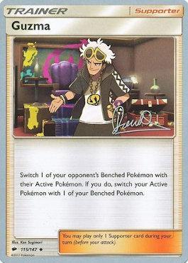 Guzma (115/147) (Infinite Force - Diego Cassiraga) [World Championships 2017] | Good Games Adelaide SA