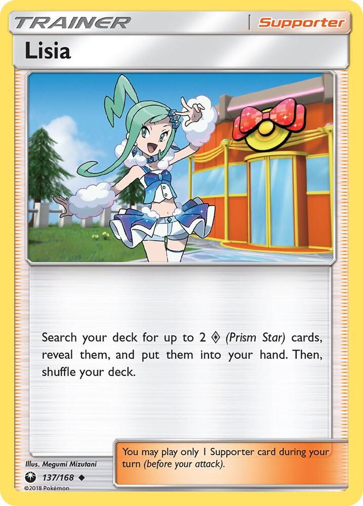 Lisia 137/168 (SM - Celestial Storm)  | Good Games Adelaide SA