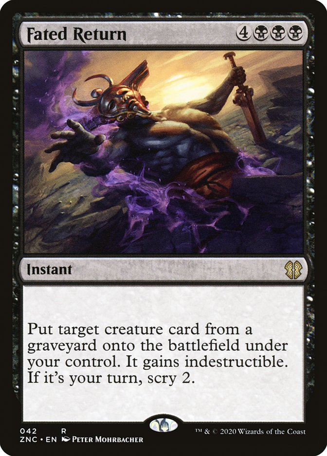 Fated Return 42 (Commander: Zendikar Rising)  | Good Games Adelaide SA