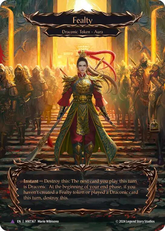 Fealty [HNT167] (The Hunted)  Cold Foil | Good Games Adelaide SA