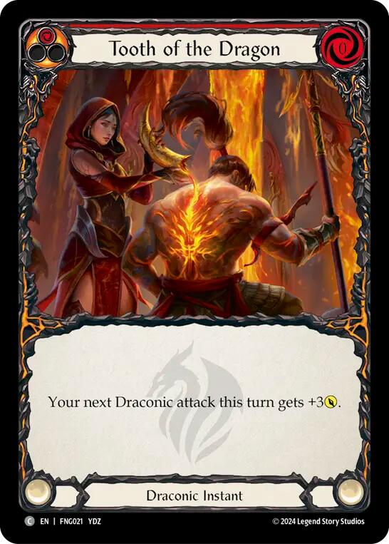 Tooth of the Dragon (Red) [FNG021] (The Hunted Fang Blitz Deck) | Good Games Adelaide SA