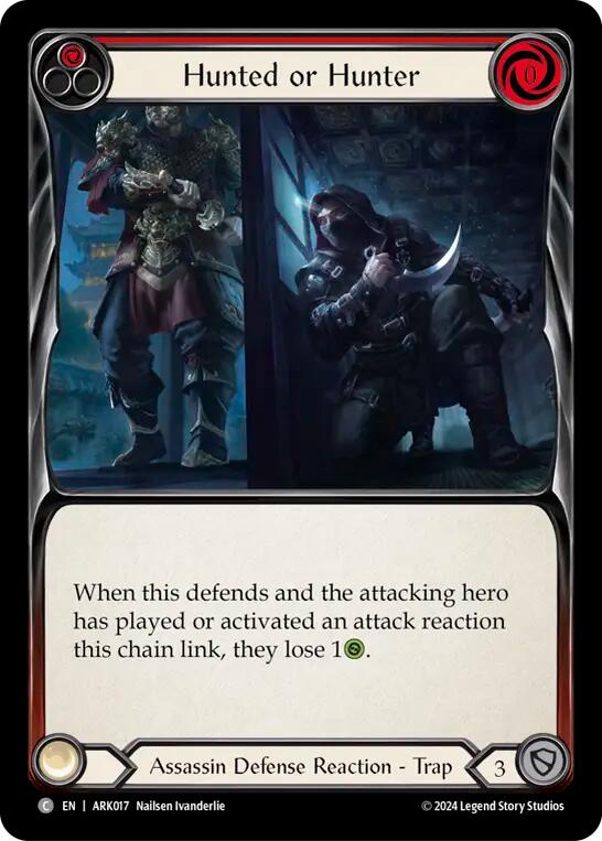 Hunted or Hunter (Red) [ARK017] (The Hunted Arakni Blitz Deck) | Good Games Adelaide SA