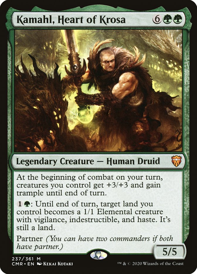 Kamahl, Heart of Krosa 237 (Commander Legends)  - Foil | Good Games Adelaide SA